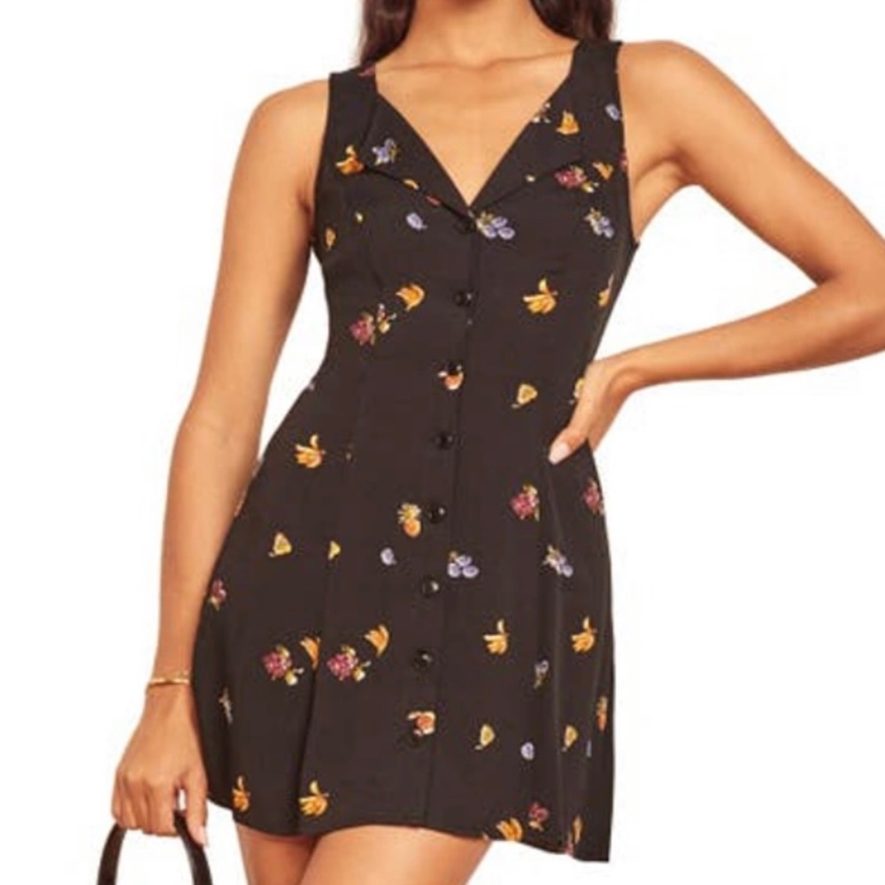 Reformation Rilynn Dress - Fruit Salad - Size 6 NWOT